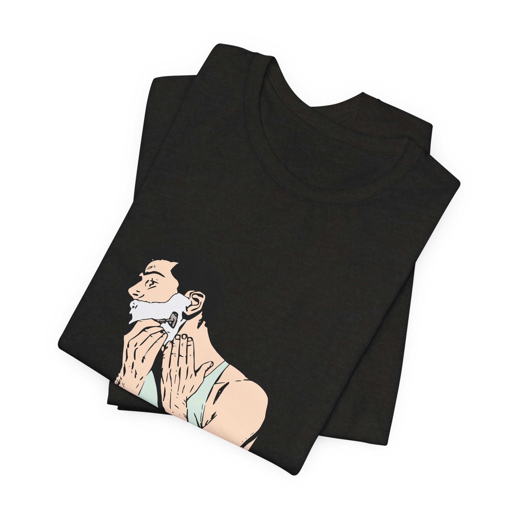POP Culture Classics Shave and a Haircut Unisex Jersey Short Sleeve T-Shirt - POPvault