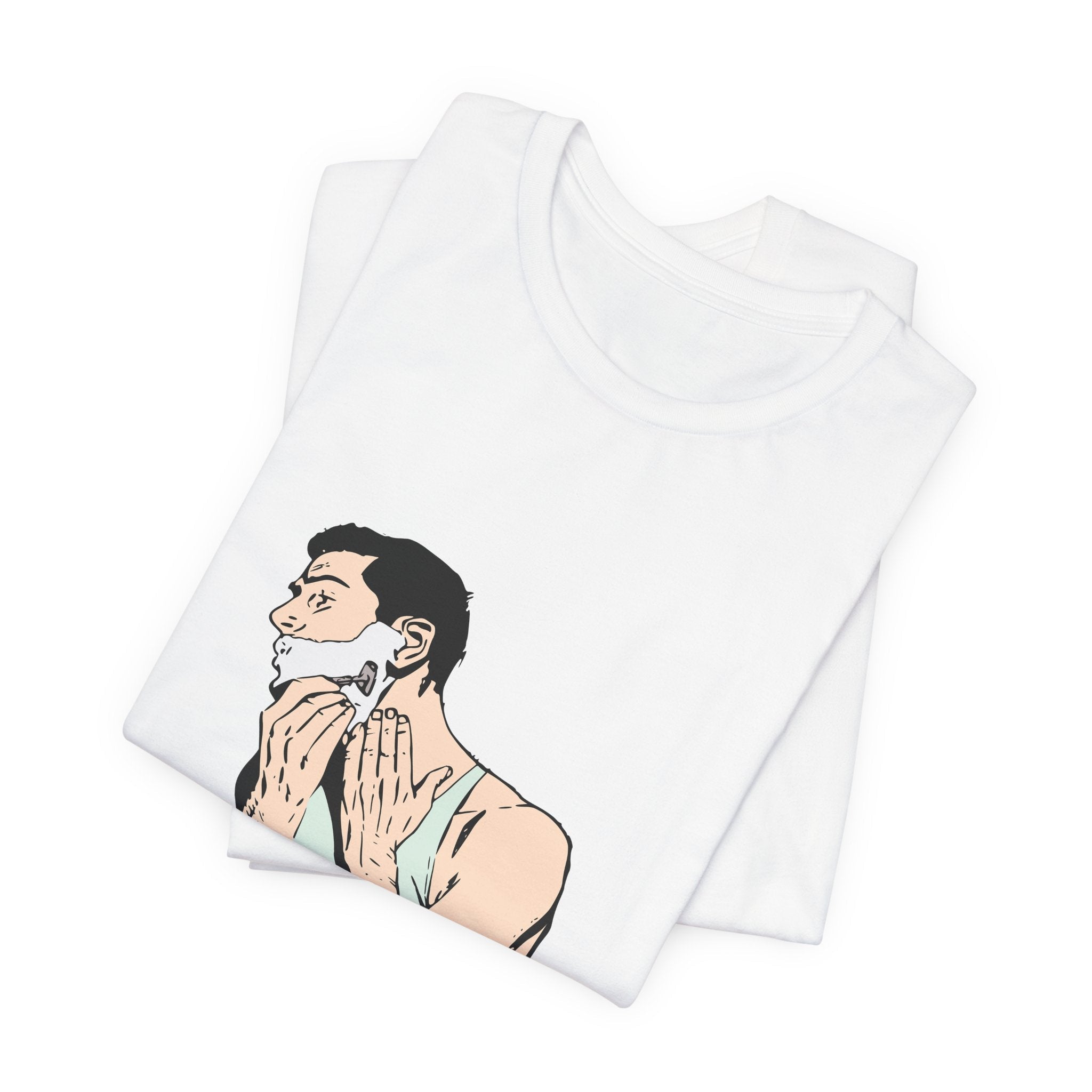 POP Culture Classics Shave and a Haircut Unisex Jersey Short Sleeve T-Shirt - POPvault