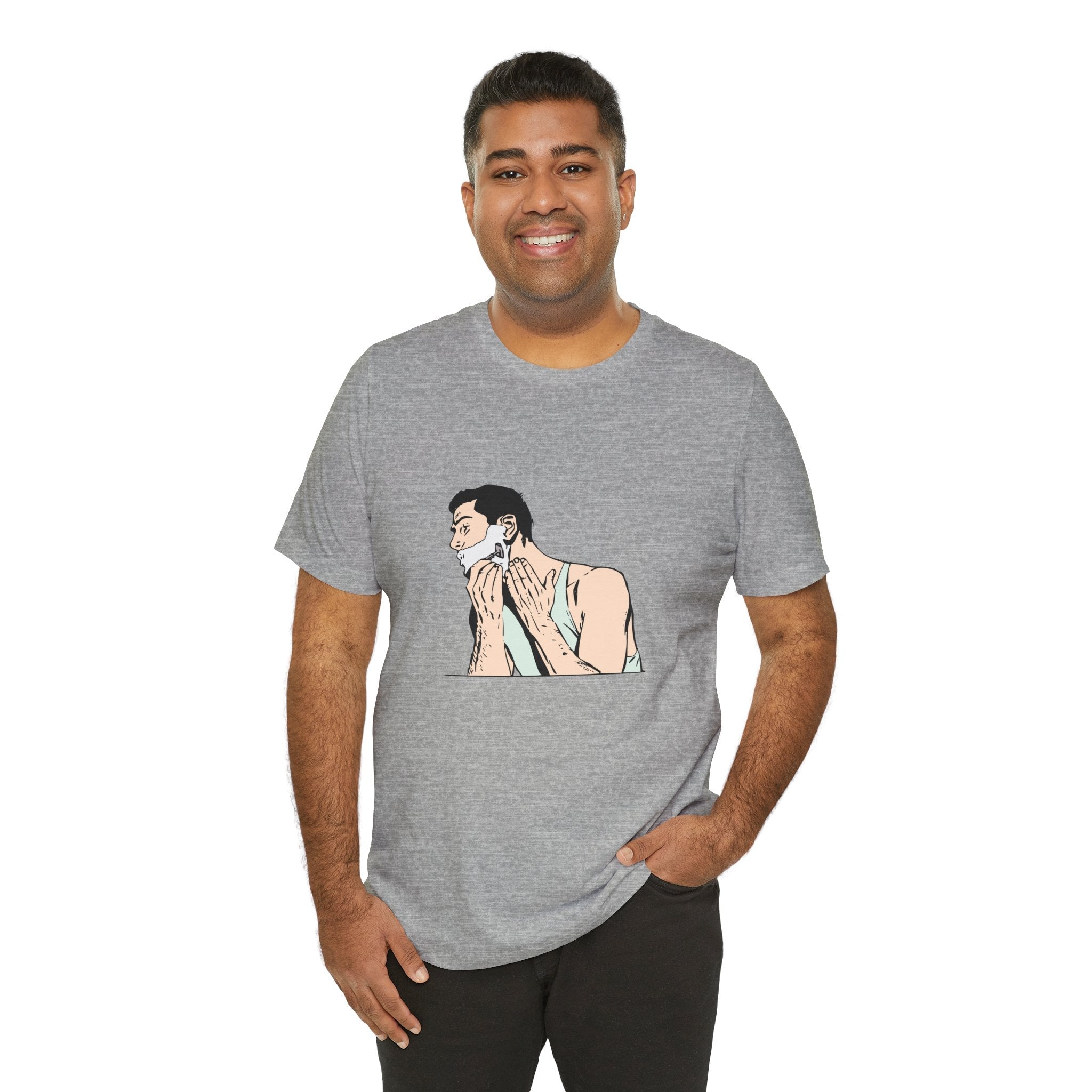 POP Culture Classics Shave and a Haircut Unisex Jersey Short Sleeve T-Shirt - POPvault