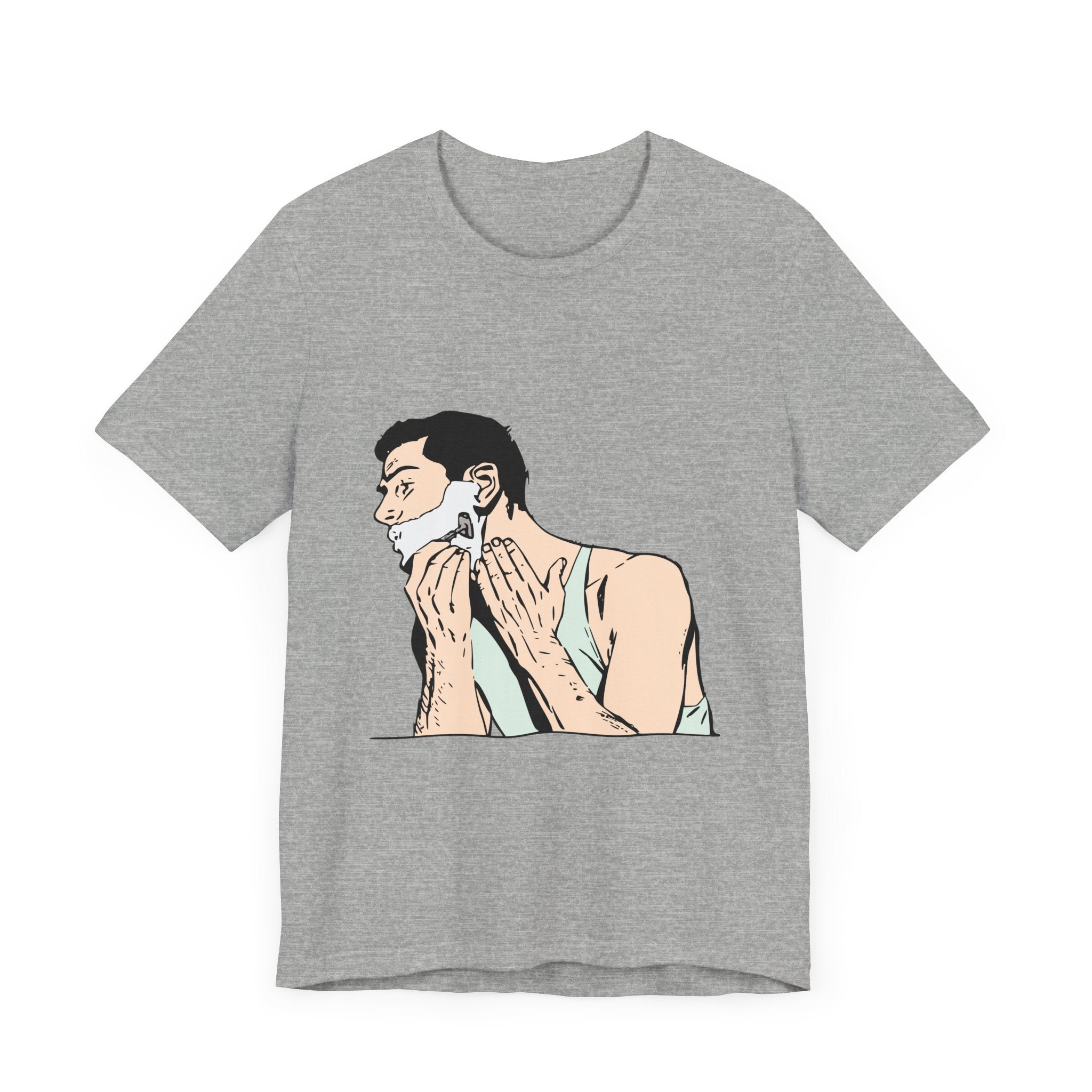 POP Culture Classics Shave and a Haircut Unisex Jersey Short Sleeve T-Shirt - POPvault