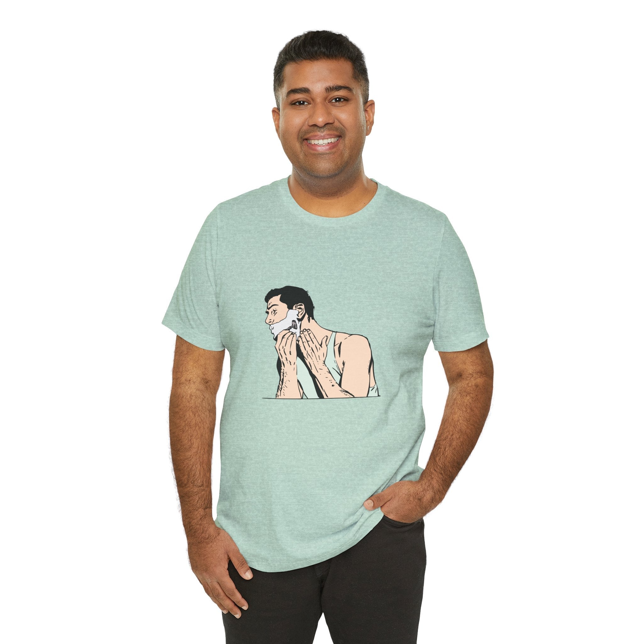 POP Culture Classics Shave and a Haircut Unisex Jersey Short Sleeve T-Shirt - POPvault
