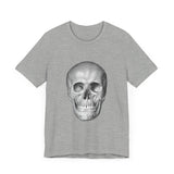 POP Culture Classics Skull B & W Unisex Jersey Short Sleeve T-Shirt - POPvault