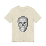 POP Culture Classics Skull B & W Unisex Jersey Short Sleeve T-Shirt - POPvault