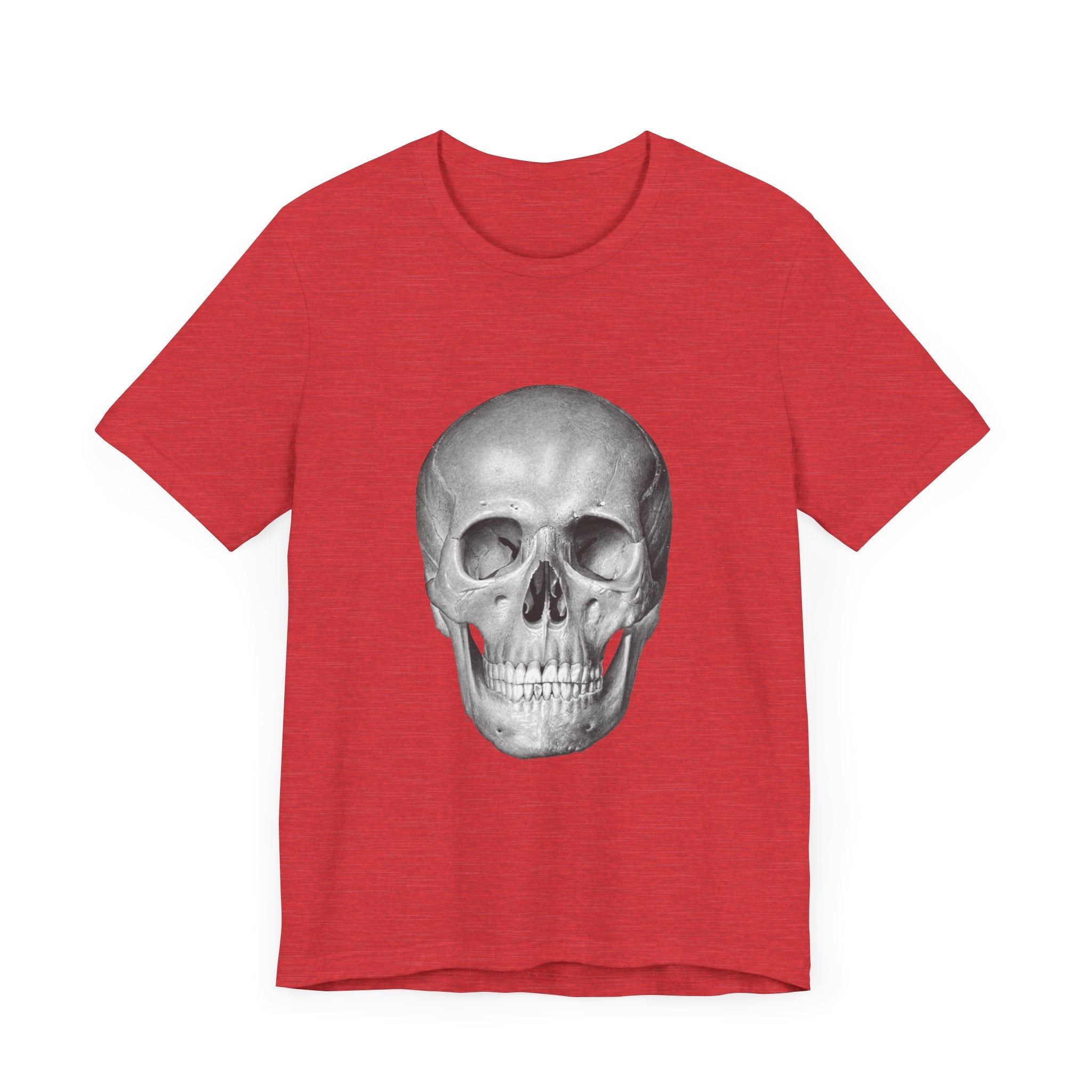 POP Culture Classics Skull B & W Unisex Jersey Short Sleeve T-Shirt - POPvault
