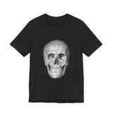 POP Culture Classics Skull B & W Unisex Jersey Short Sleeve T-Shirt - POPvault