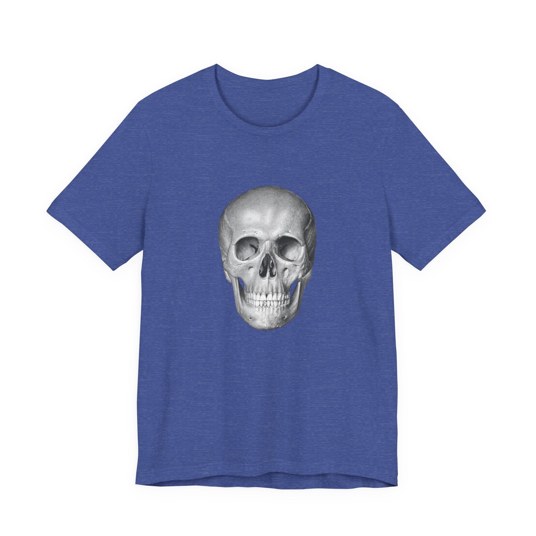 POP Culture Classics Skull B & W Unisex Jersey Short Sleeve T-Shirt - POPvault