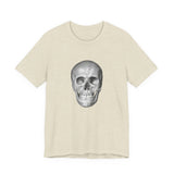 POP Culture Classics Skull B & W Unisex Jersey Short Sleeve T-Shirt - POPvault