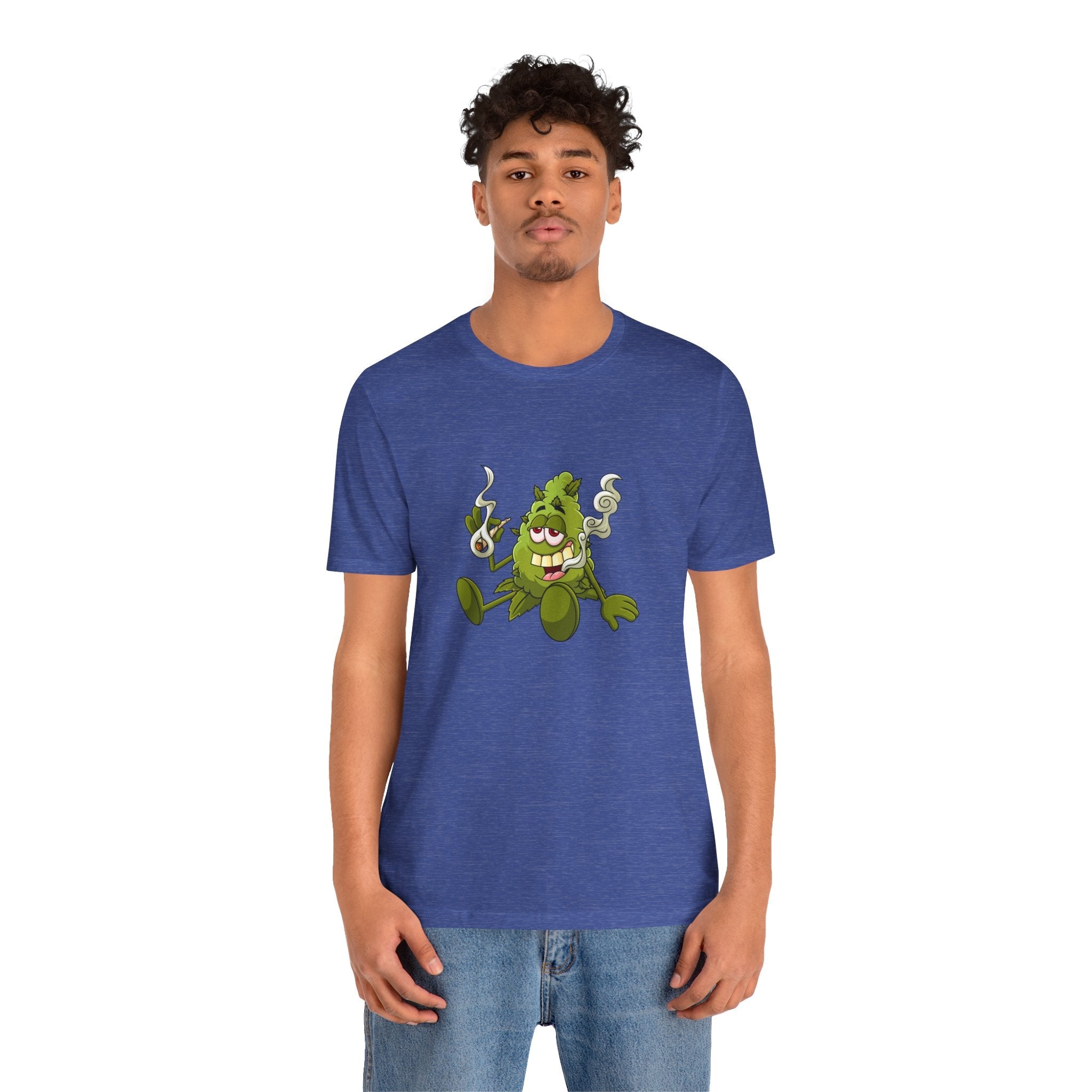 POP Culture Classics Smokey The Leaf Unisex Jersey Short Sleeve T-Shirt - POPvault