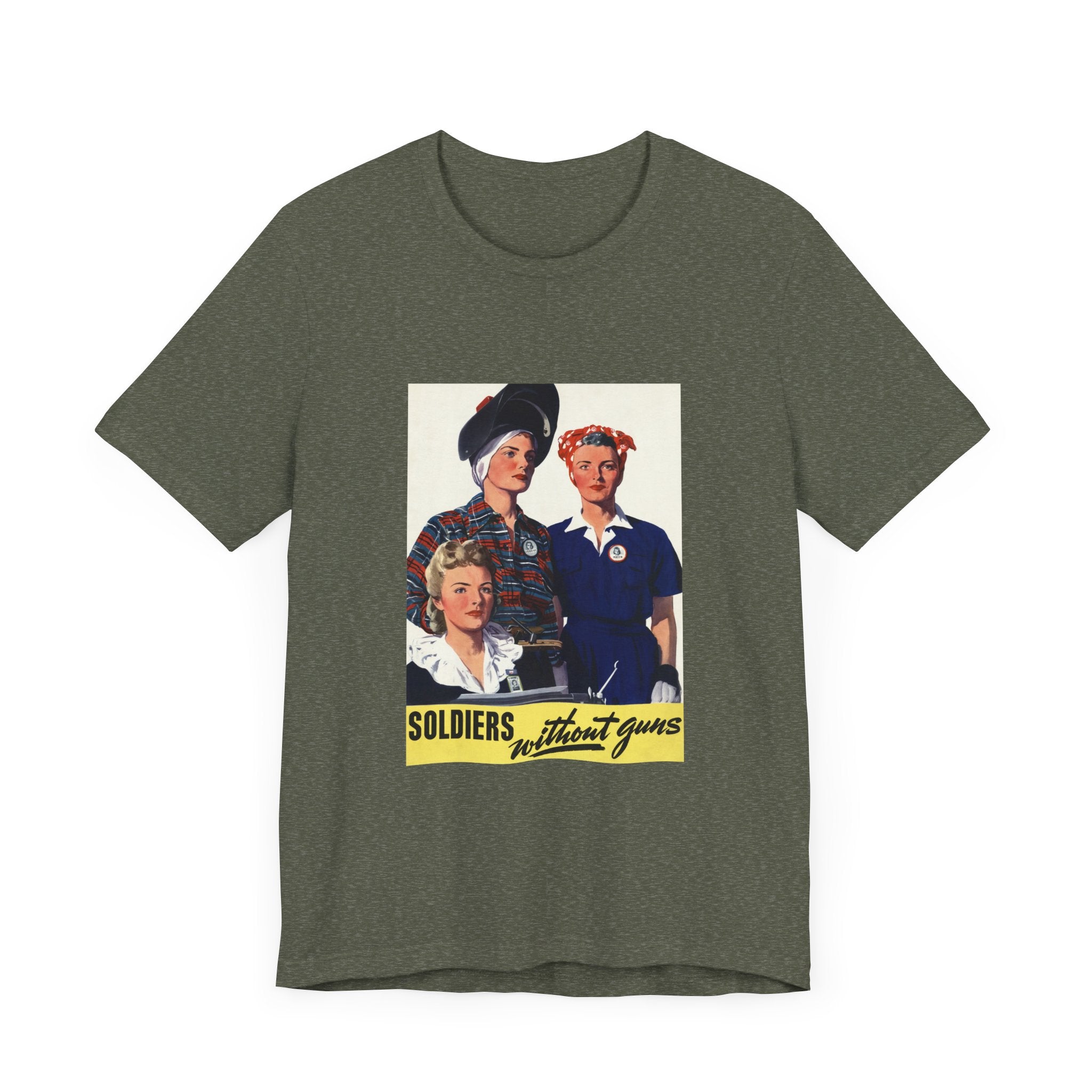 POP Culture Classics Soldiers Without Guns Unisex Jersey Short Sleeve T-Shirt - POPvault