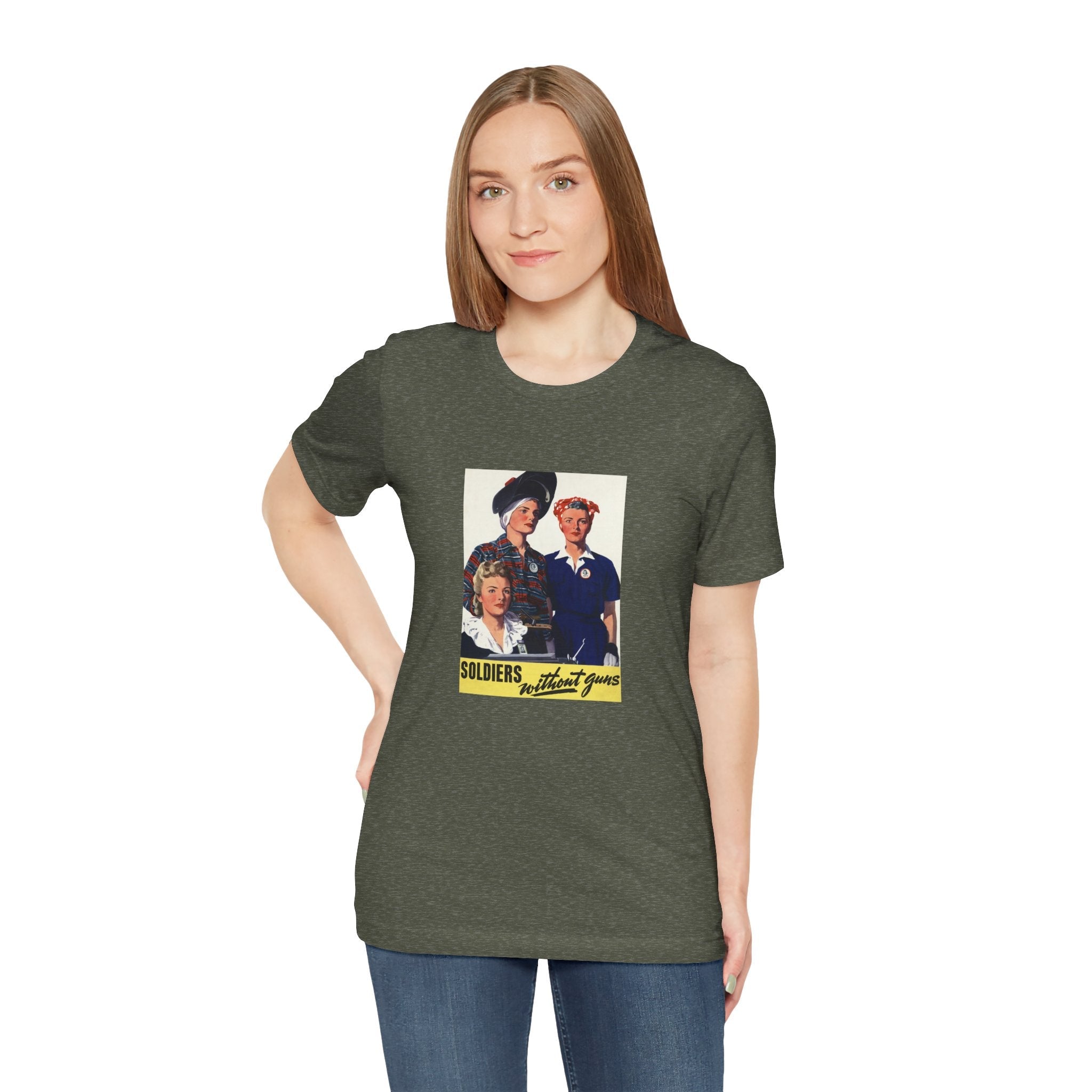 POP Culture Classics Soldiers Without Guns Unisex Jersey Short Sleeve T-Shirt - POPvault