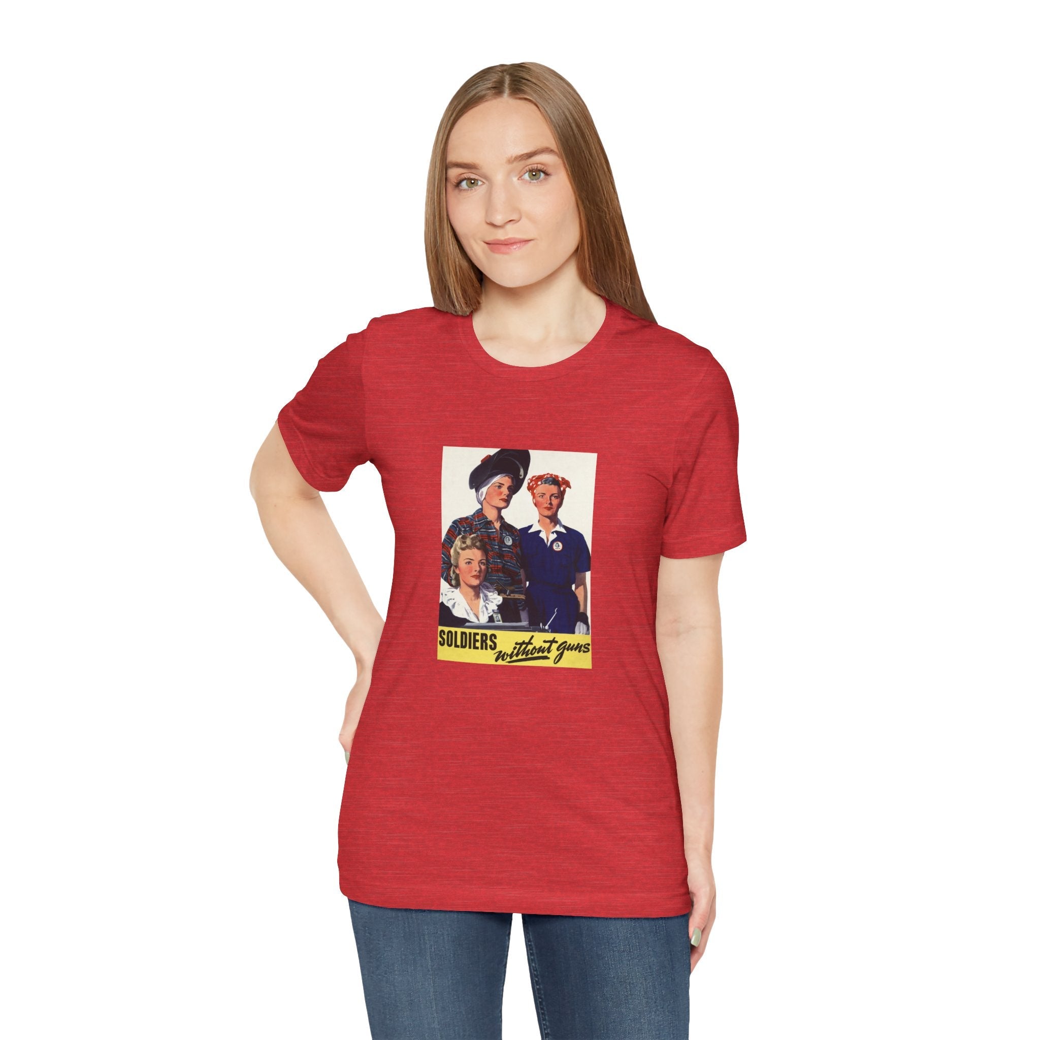 POP Culture Classics Soldiers Without Guns Unisex Jersey Short Sleeve T-Shirt - POPvault