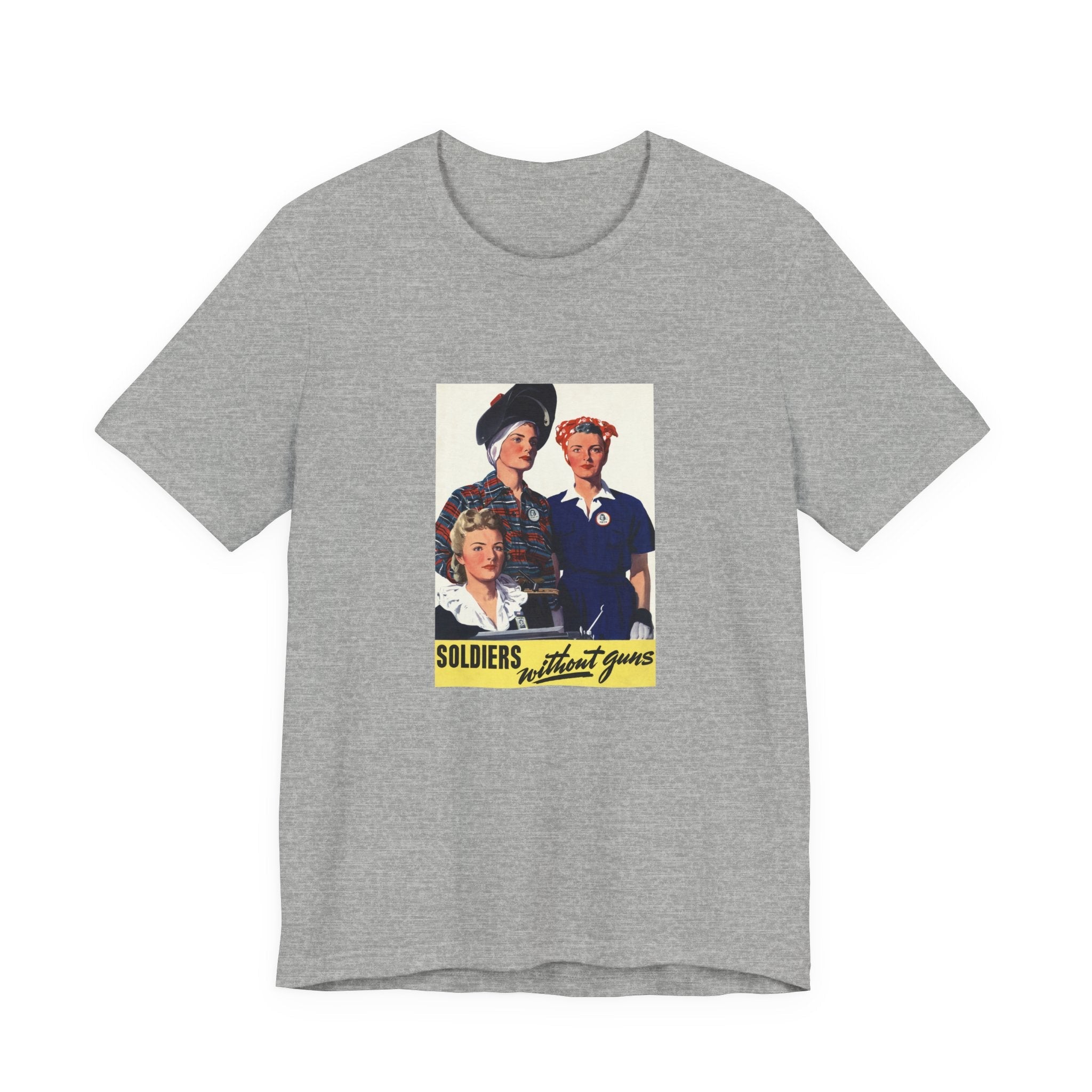 POP Culture Classics Soldiers Without Guns Unisex Jersey Short Sleeve T-Shirt - POPvault