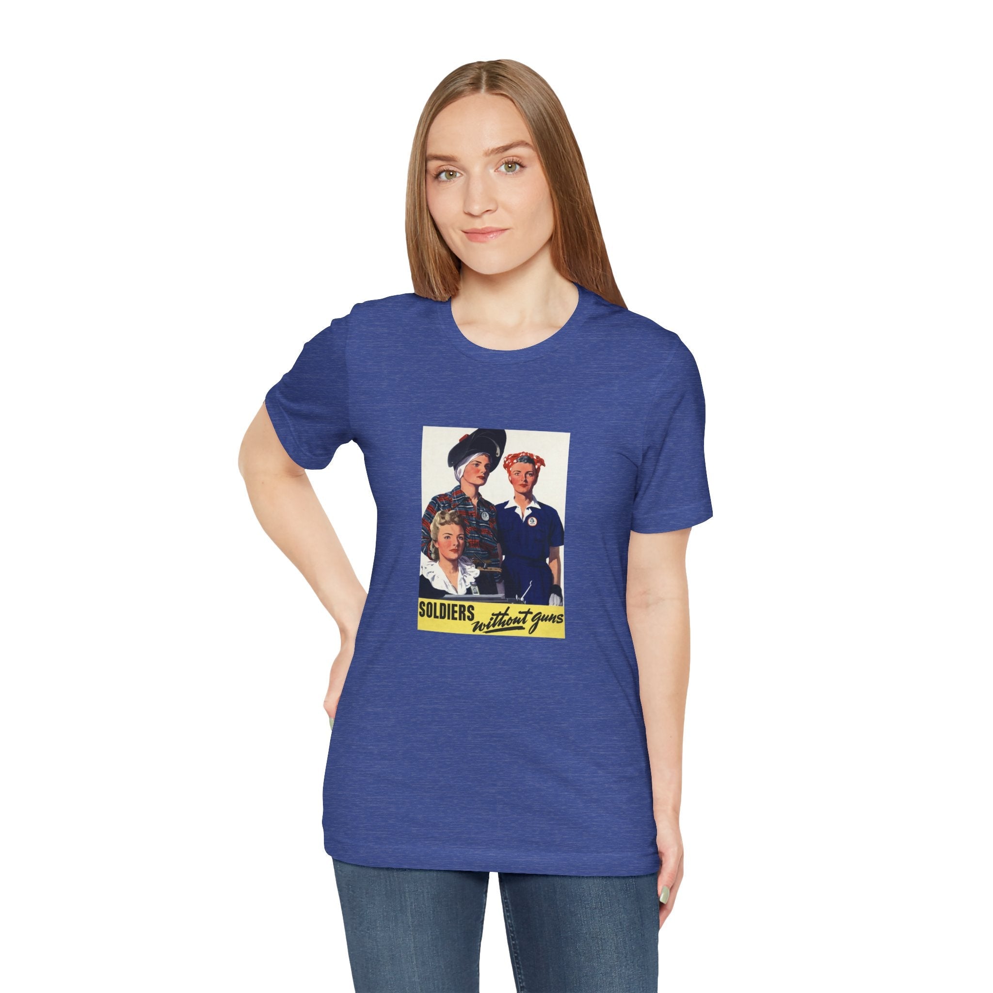 POP Culture Classics Soldiers Without Guns Unisex Jersey Short Sleeve T-Shirt - POPvault