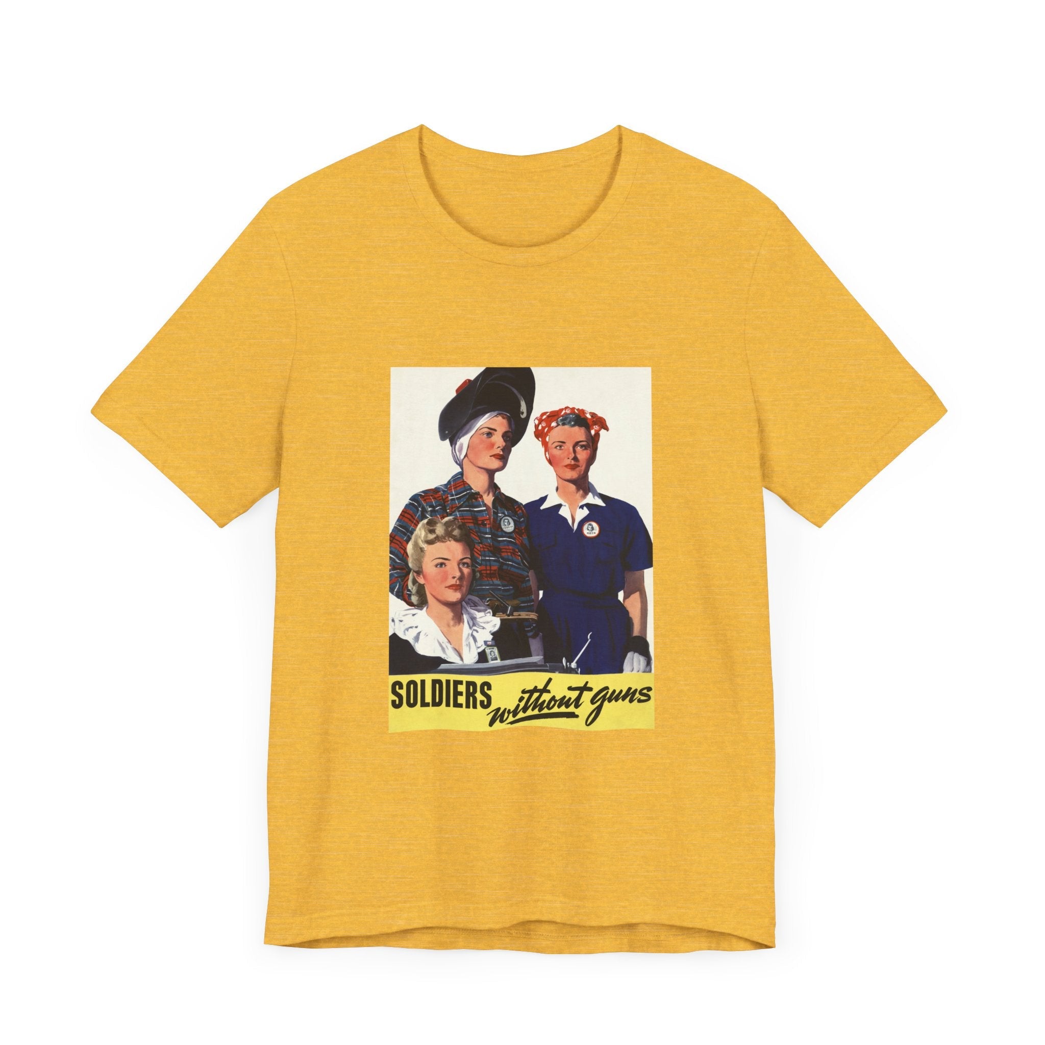 POP Culture Classics Soldiers Without Guns Unisex Jersey Short Sleeve T-Shirt - POPvault