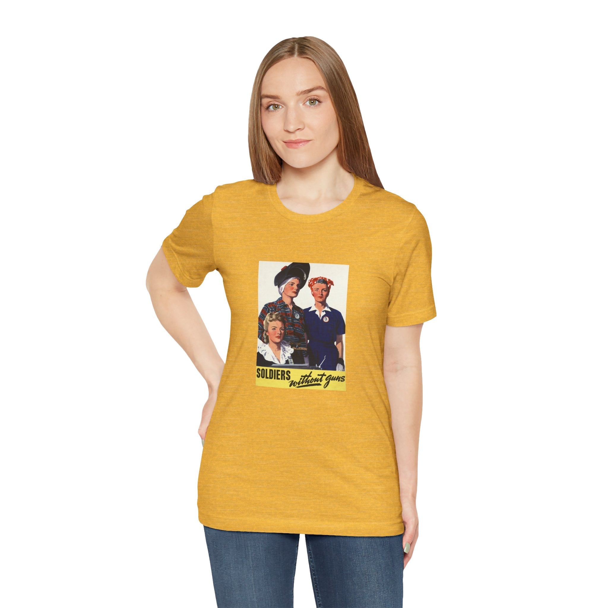 POP Culture Classics Soldiers Without Guns Unisex Jersey Short Sleeve T-Shirt - POPvault