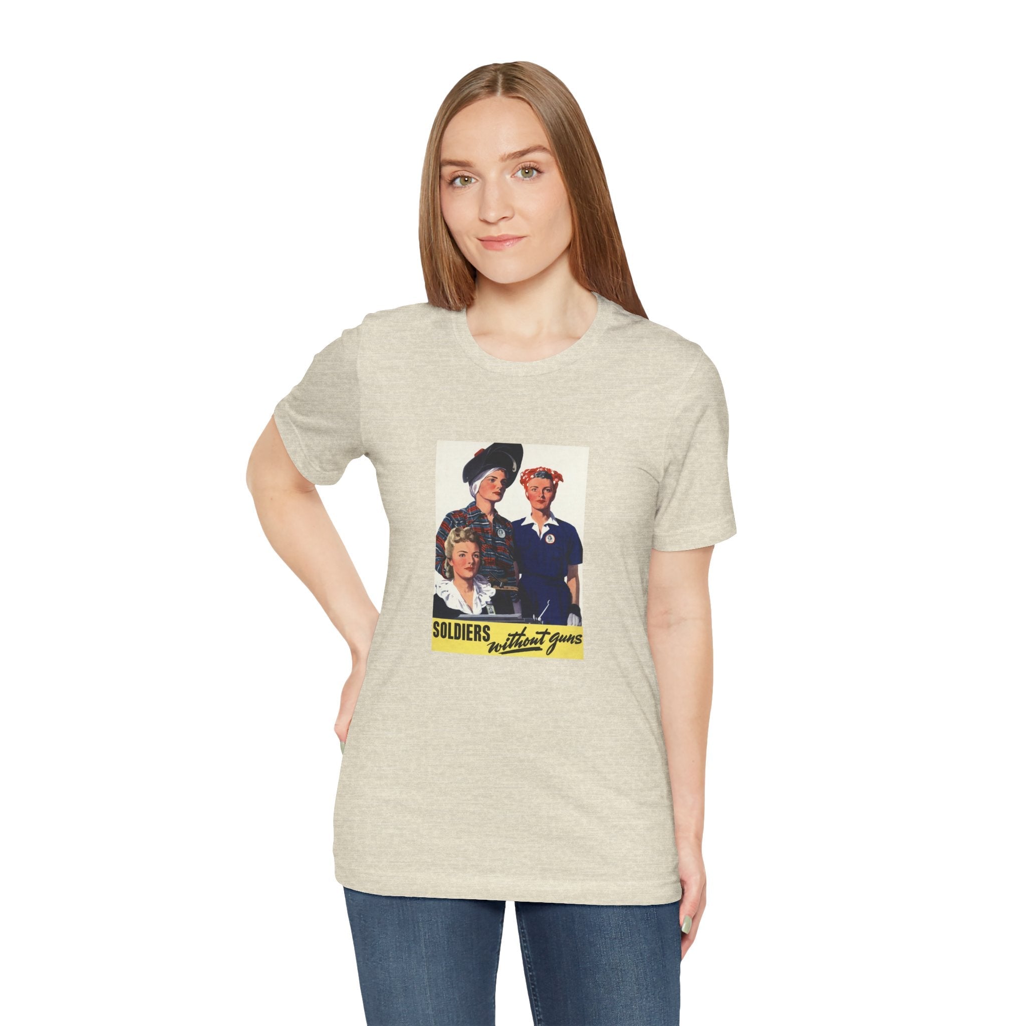 POP Culture Classics Soldiers Without Guns Unisex Jersey Short Sleeve T-Shirt - POPvault