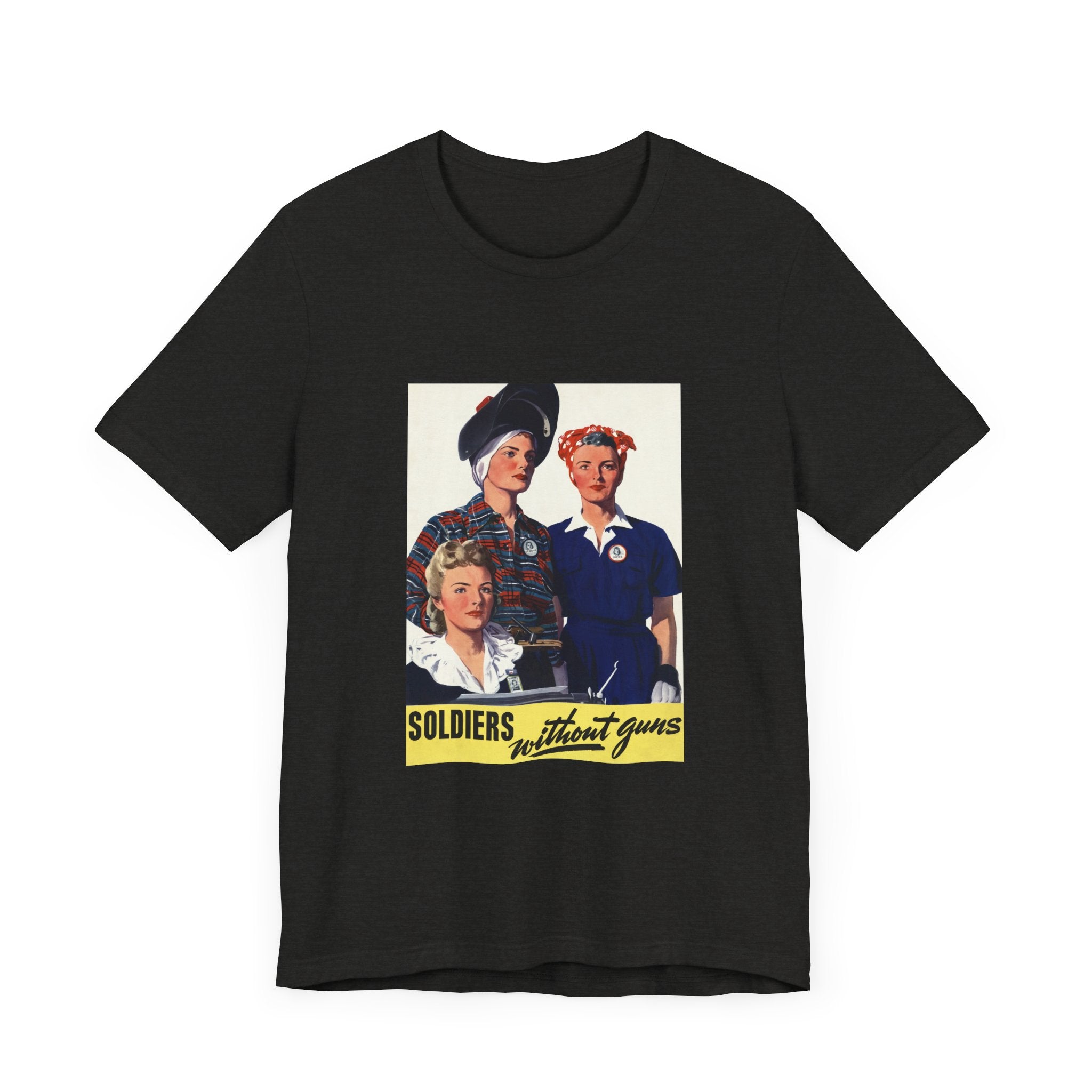 POP Culture Classics Soldiers Without Guns Unisex Jersey Short Sleeve T-Shirt - POPvault