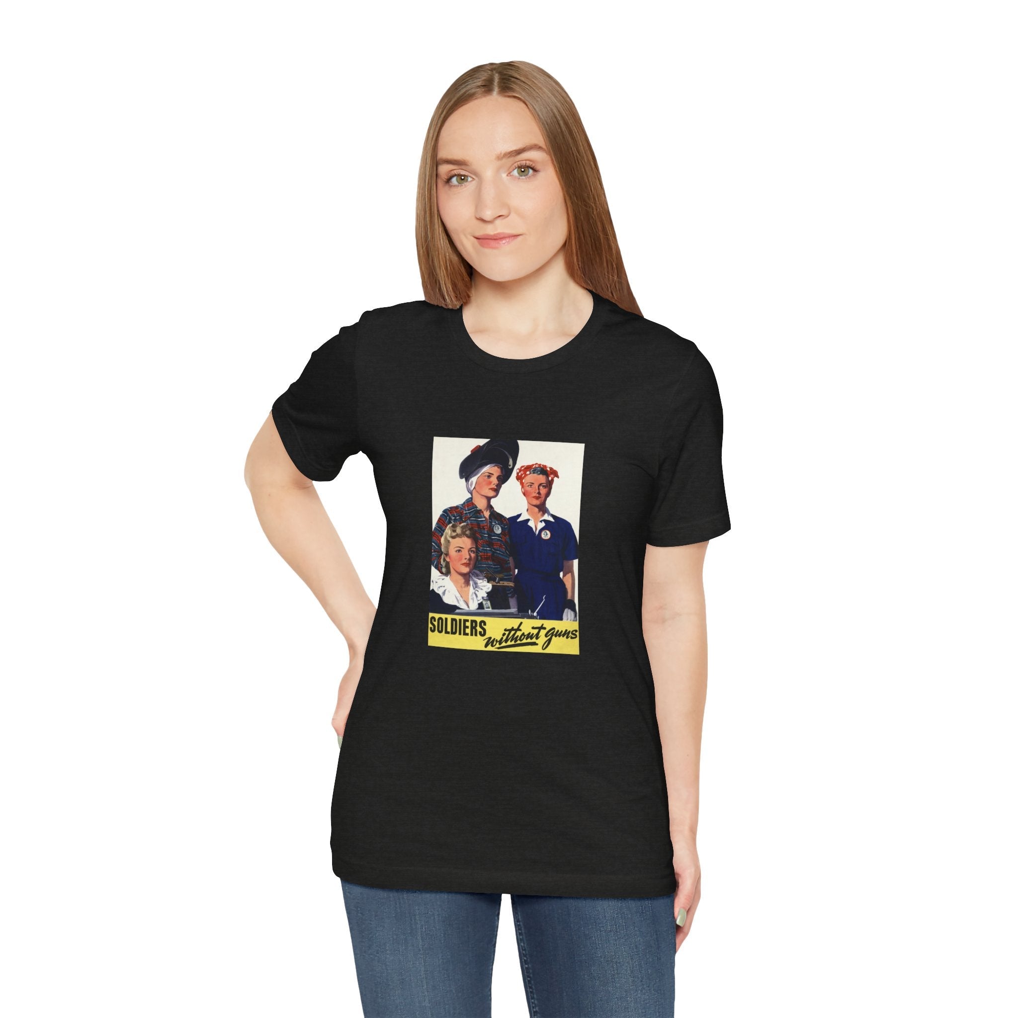POP Culture Classics Soldiers Without Guns Unisex Jersey Short Sleeve T-Shirt - POPvault