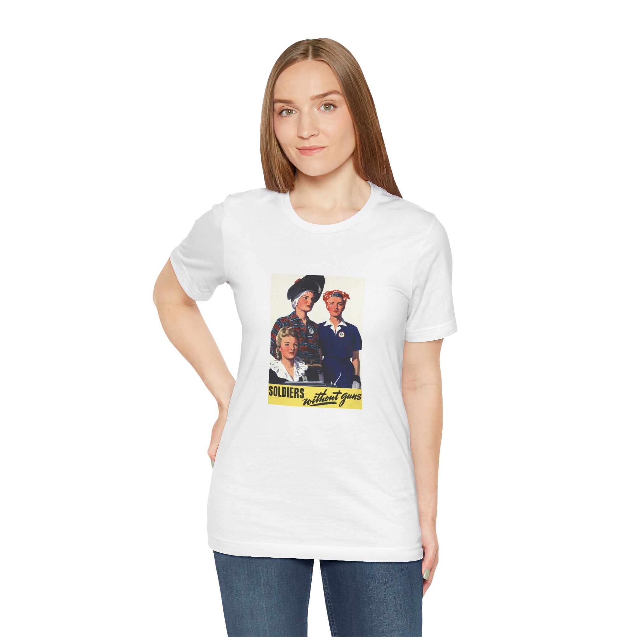 POP Culture Classics Soldiers Without Guns Unisex Jersey Short Sleeve T-Shirt - POPvault