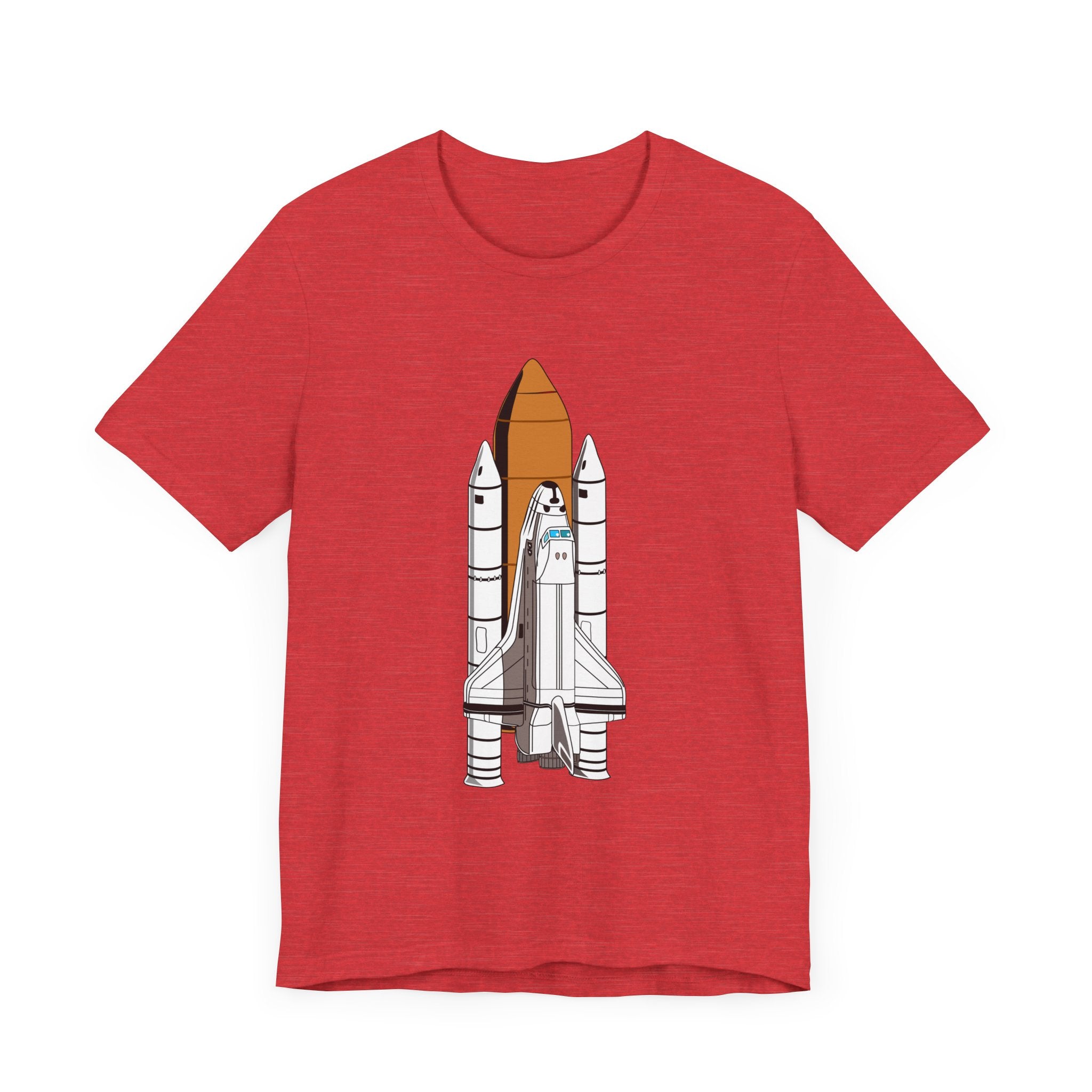 POP Culture Classics Space Shuttle Unisex Jersey Short Sleeve T-Shirt - POPvault