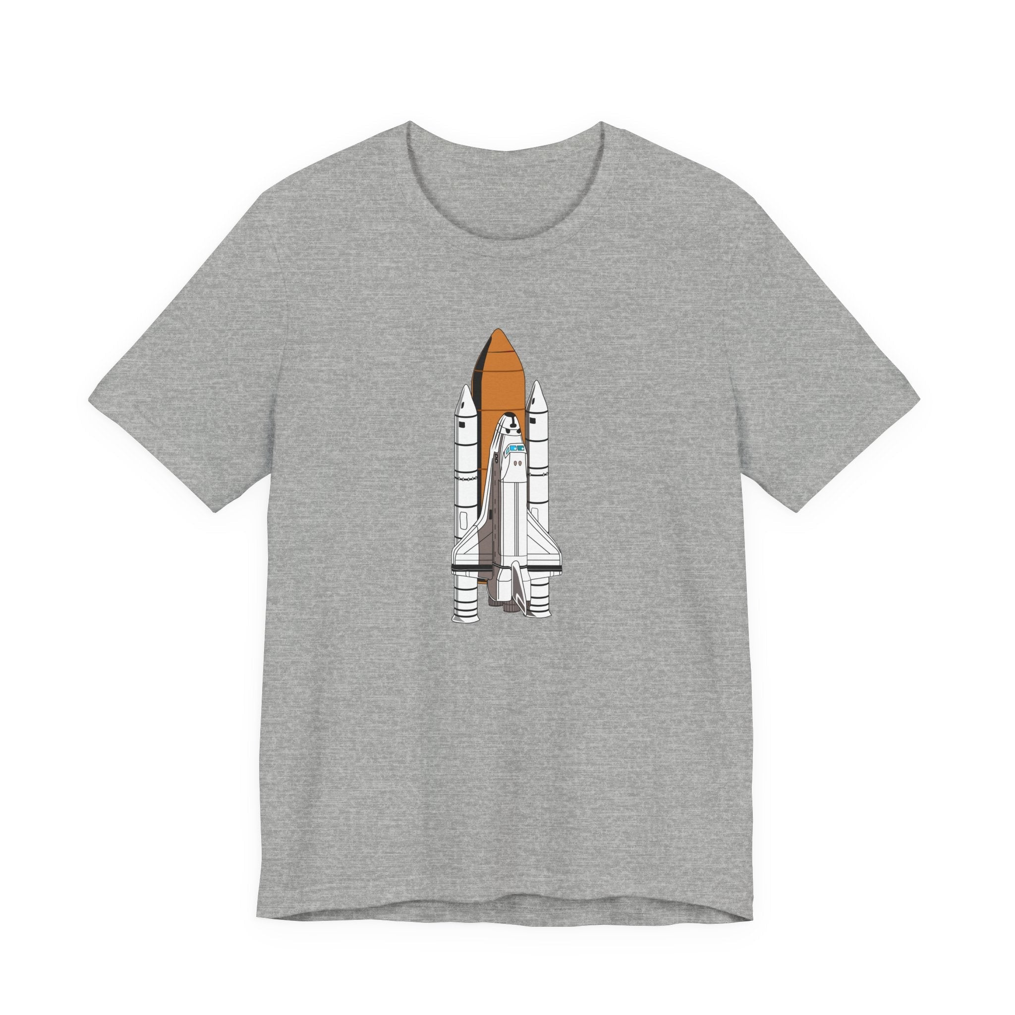 POP Culture Classics Space Shuttle Unisex Jersey Short Sleeve T-Shirt - POPvault
