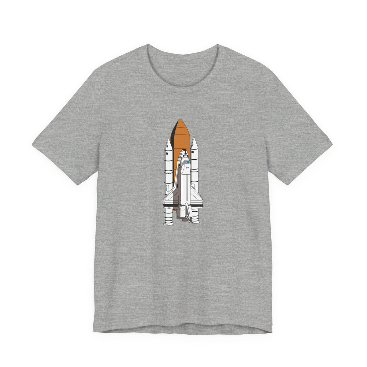 POP Culture Classics Space Shuttle Unisex Jersey Short Sleeve T-Shirt - T-Shirt