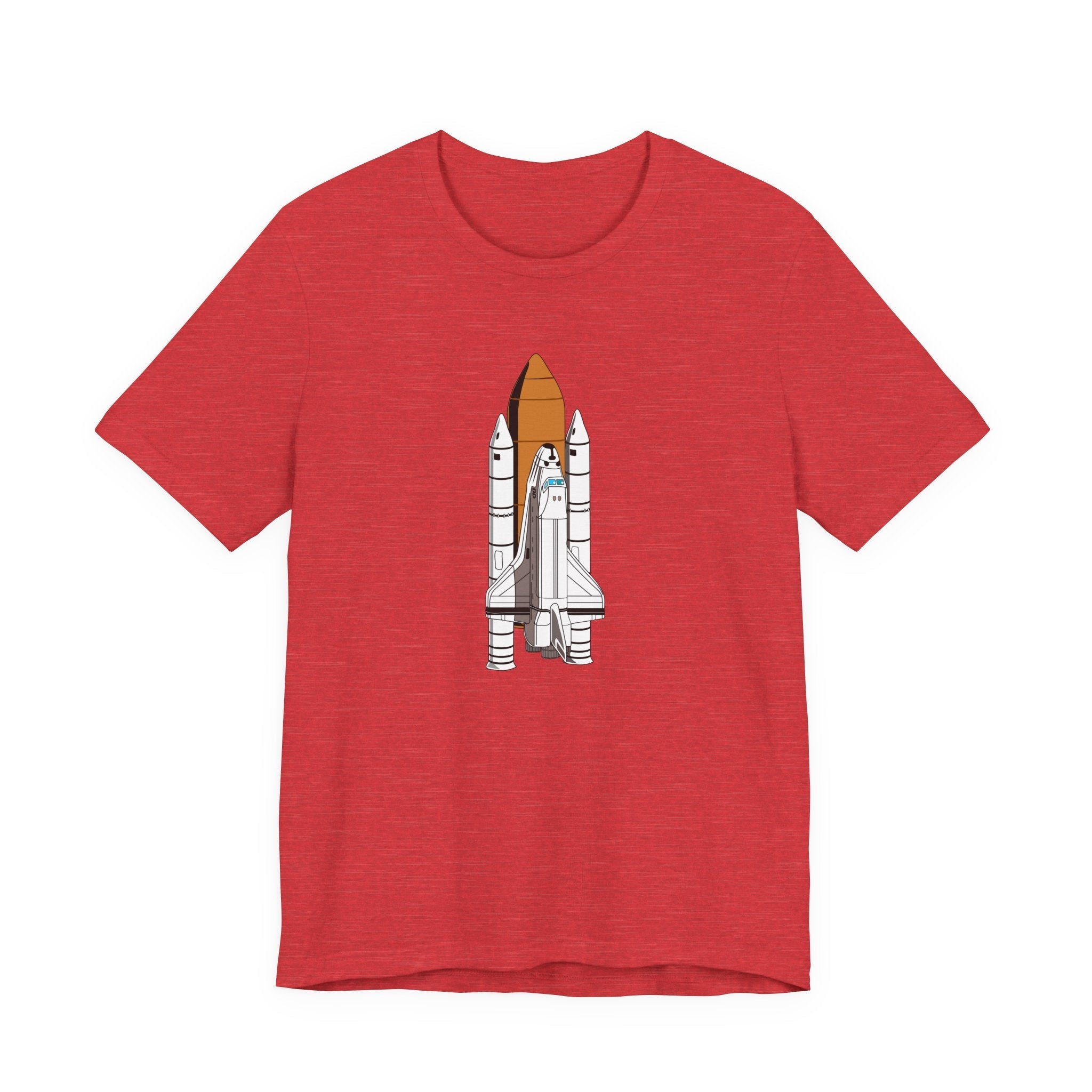 POP Culture Classics Space Shuttle Unisex Jersey Short Sleeve T-Shirt - POPvault
