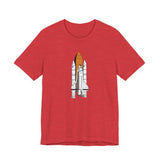 POP Culture Classics Space Shuttle Unisex Jersey Short Sleeve T-Shirt - POPvault