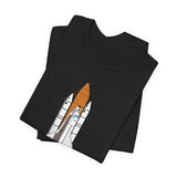 POP Culture Classics Space Shuttle Unisex Jersey Short Sleeve T-Shirt - POPvault