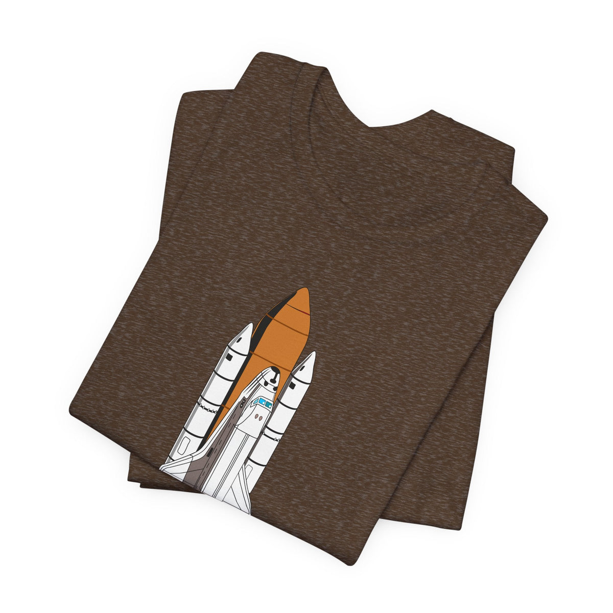 POP Culture Classics Space Shuttle Unisex Jersey Short Sleeve T-Shirt - T-Shirt