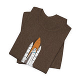 POP Culture Classics Space Shuttle Unisex Jersey Short Sleeve T-Shirt - POPvault