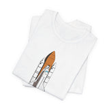 POP Culture Classics Space Shuttle Unisex Jersey Short Sleeve T-Shirt - POPvault