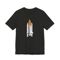 POP Culture Classics Space Shuttle Unisex Jersey Short Sleeve T-Shirt - T-Shirt