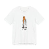 POP Culture Classics Space Shuttle Unisex Jersey Short Sleeve T-Shirt - POPvault