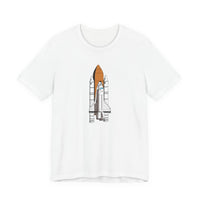 POP Culture Classics Space Shuttle Unisex Jersey Short Sleeve T-Shirt - T-Shirt