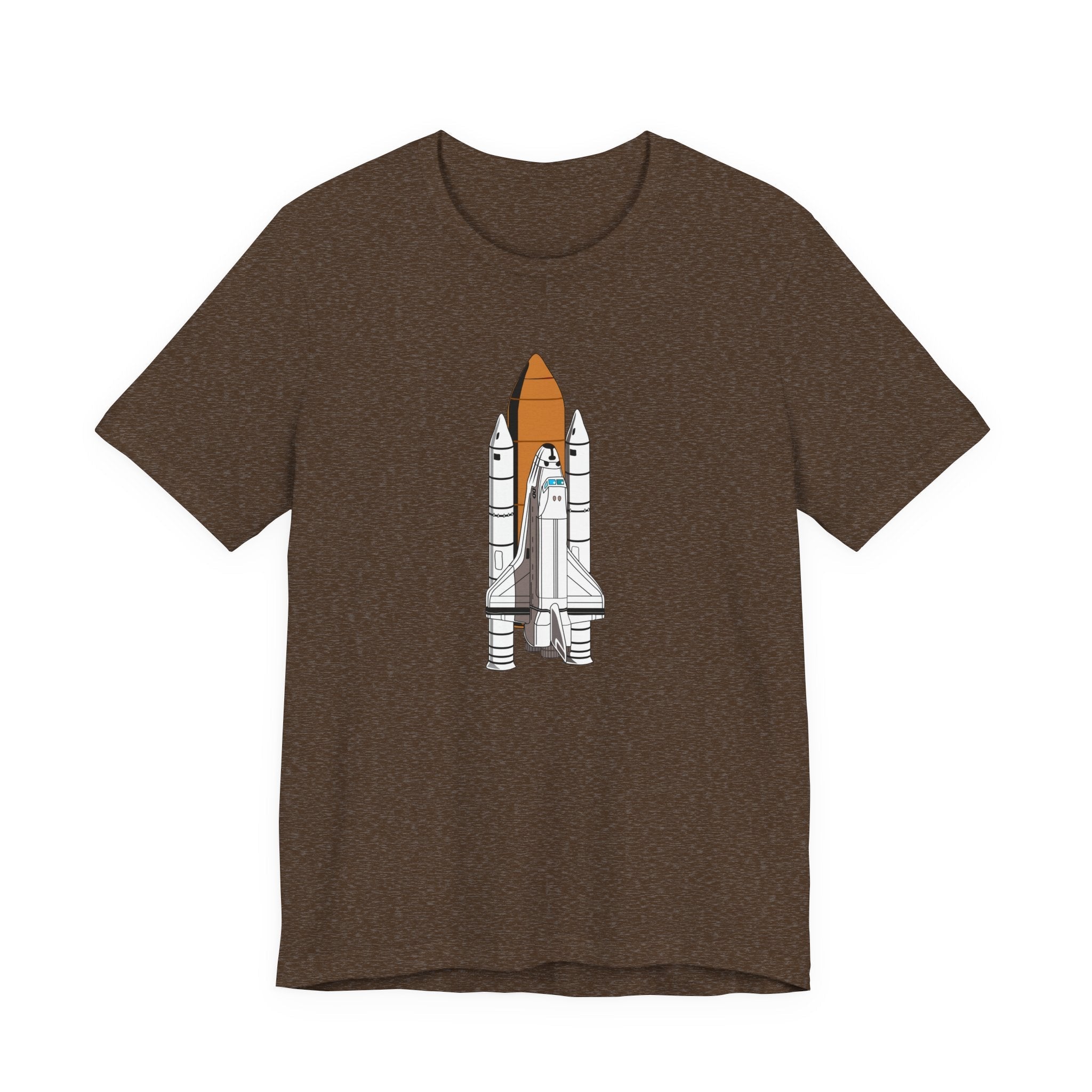 POP Culture Classics Space Shuttle Unisex Jersey Short Sleeve T-Shirt - POPvault