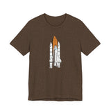 POP Culture Classics Space Shuttle Unisex Jersey Short Sleeve T-Shirt - POPvault