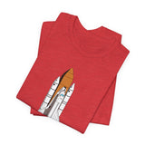 POP Culture Classics Space Shuttle Unisex Jersey Short Sleeve T-Shirt - POPvault