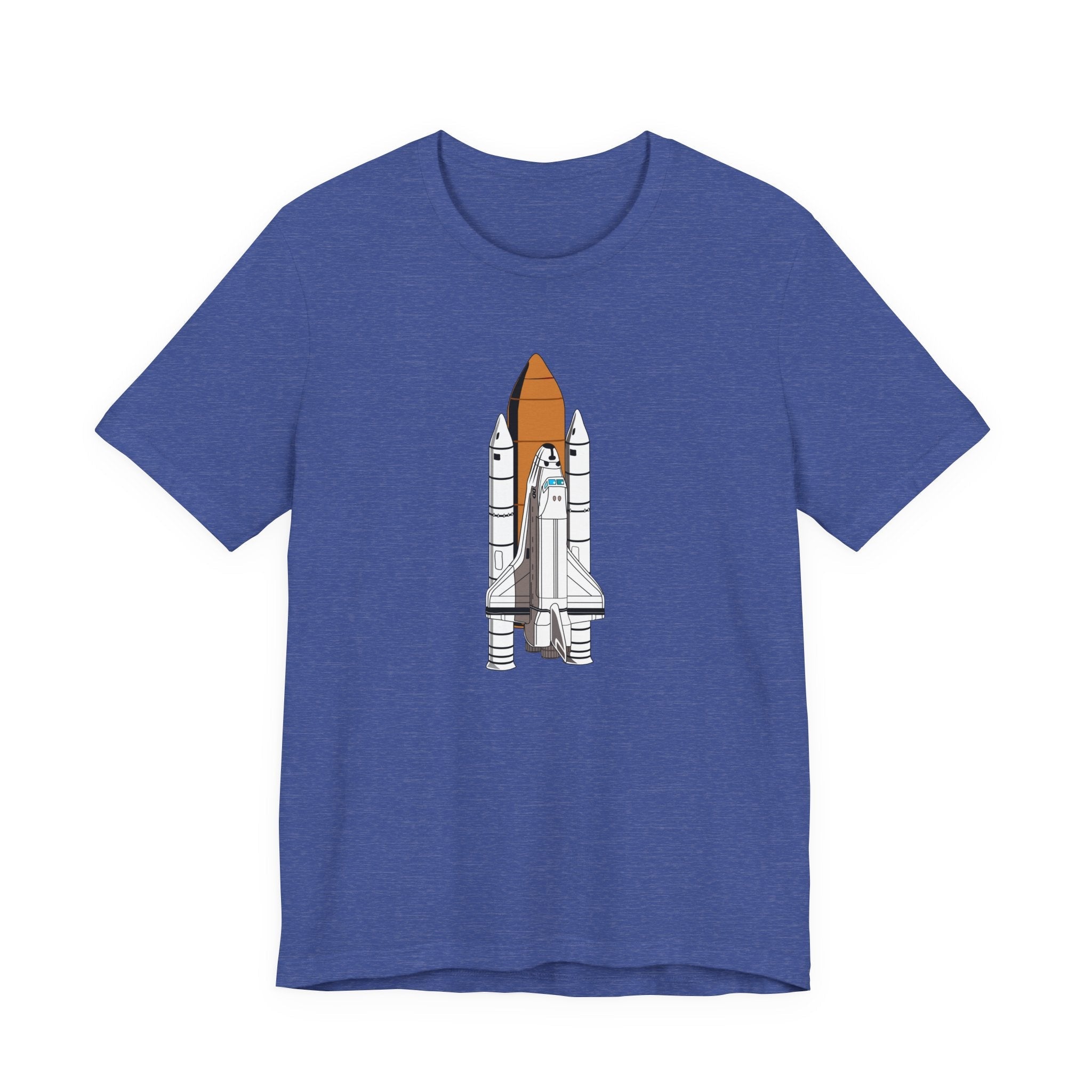 POP Culture Classics Space Shuttle Unisex Jersey Short Sleeve T-Shirt - POPvault