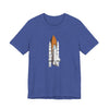 POP Culture Classics Space Shuttle Unisex Jersey Short Sleeve T-Shirt - T-Shirt