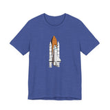POP Culture Classics Space Shuttle Unisex Jersey Short Sleeve T-Shirt - POPvault