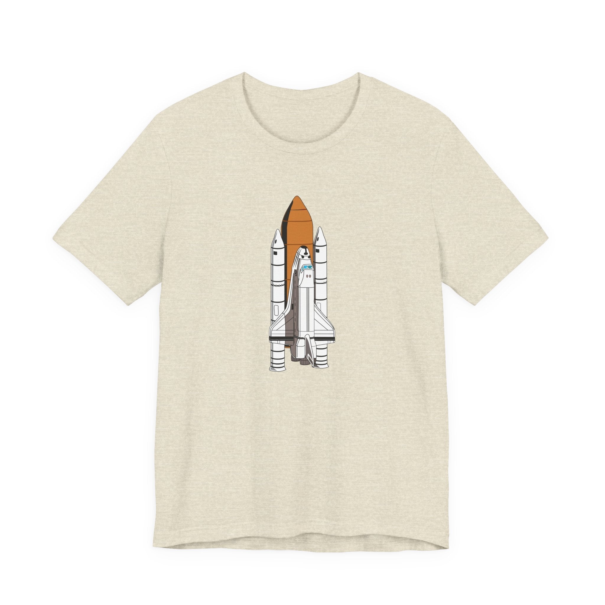POP Culture Classics Space Shuttle Unisex Jersey Short Sleeve T-Shirt - POPvault