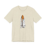 POP Culture Classics Space Shuttle Unisex Jersey Short Sleeve T-Shirt - POPvault