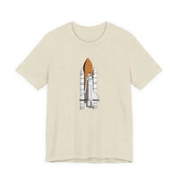 POP Culture Classics Space Shuttle Unisex Jersey Short Sleeve T-Shirt - T-Shirt