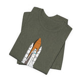 POP Culture Classics Space Shuttle Unisex Jersey Short Sleeve T-Shirt - POPvault