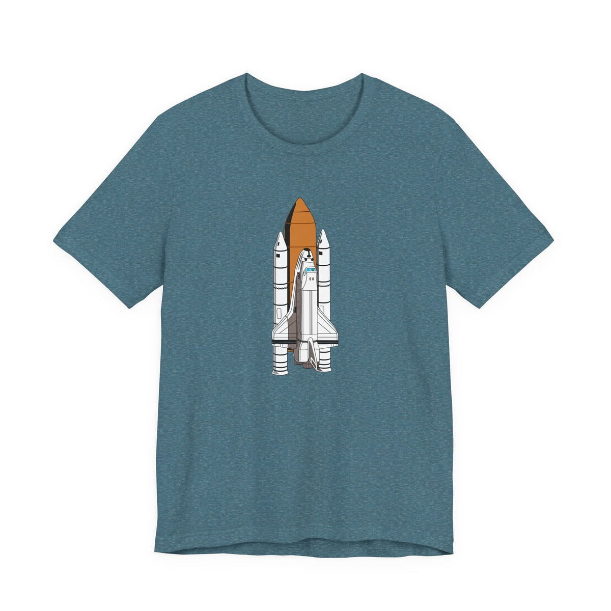 POP Culture Classics Space Shuttle Unisex Jersey Short Sleeve T-Shirt - T-Shirt