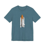 POP Culture Classics Space Shuttle Unisex Jersey Short Sleeve T-Shirt - POPvault