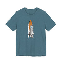 POP Culture Classics Space Shuttle Unisex Jersey Short Sleeve T-Shirt - T-Shirt