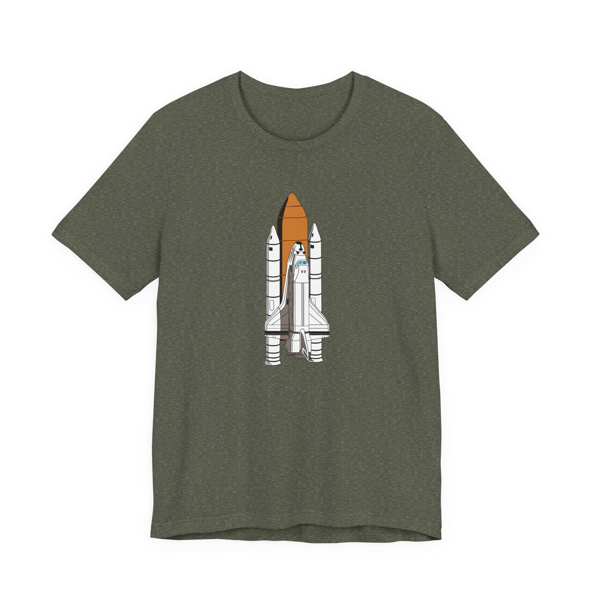 POP Culture Classics Space Shuttle Unisex Jersey Short Sleeve T-Shirt - T-Shirt