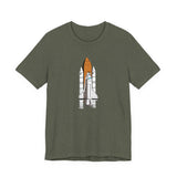 POP Culture Classics Space Shuttle Unisex Jersey Short Sleeve T-Shirt - POPvault
